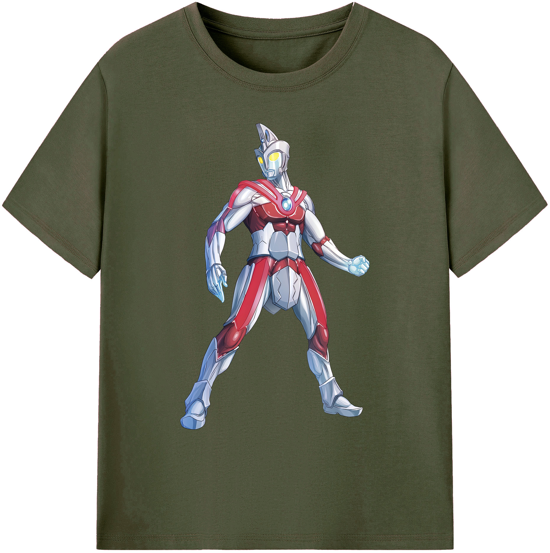 （画像用） ウルトラマン Ultraman 綿100％ メンズ半袖Tシャツ｜肌触りやわらか＆通気性